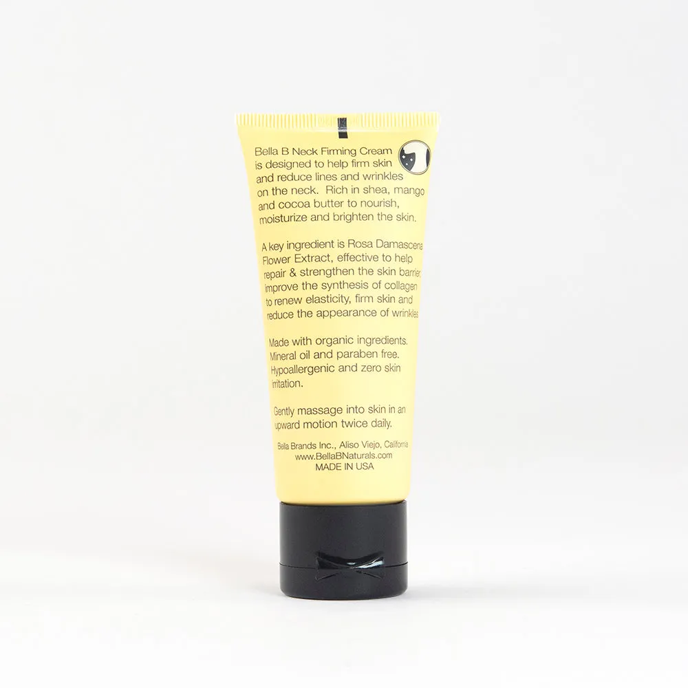 Bella B Bundle -  Neck Firming Cream 2oz and Foaming Face Wash 4oz and Glowing Skin Lightener 2oz
