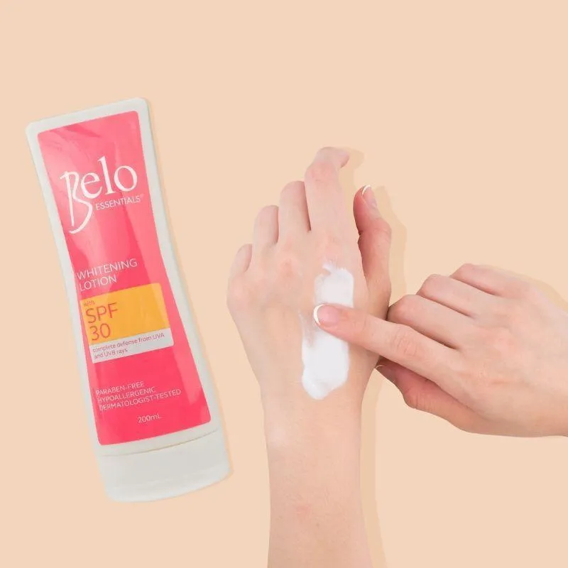 Belo Essentials Whitening Lotion with SPF30 - 200mL