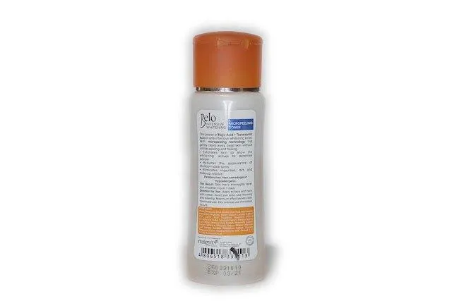 Belo Intensive Whitening Micro peeling Toner - 60ml