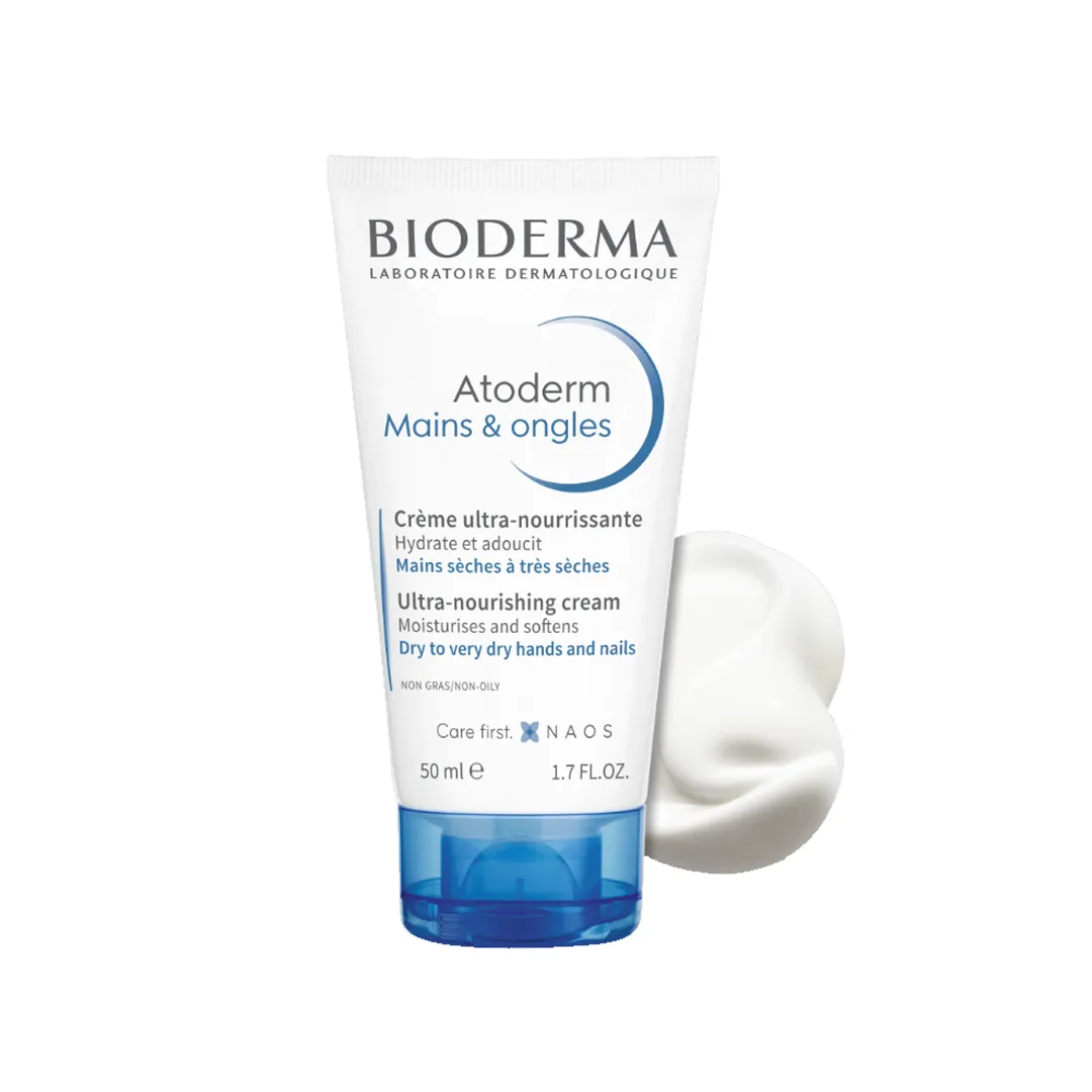 BIODERMA Atoderm Hand & Nail Cream 1.7 Fl.Oz.