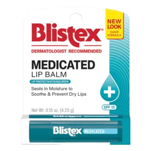 Blistex Medicated Lip Balm Stick SPF 15 - 0.15 Oz