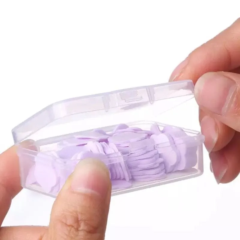 Brief Case Paper Soap, Mini Scented Disinfecting Paper Soap Petals, Portable Hand Wash Soap Papers, Washing Hand Bath Travel Small Soap