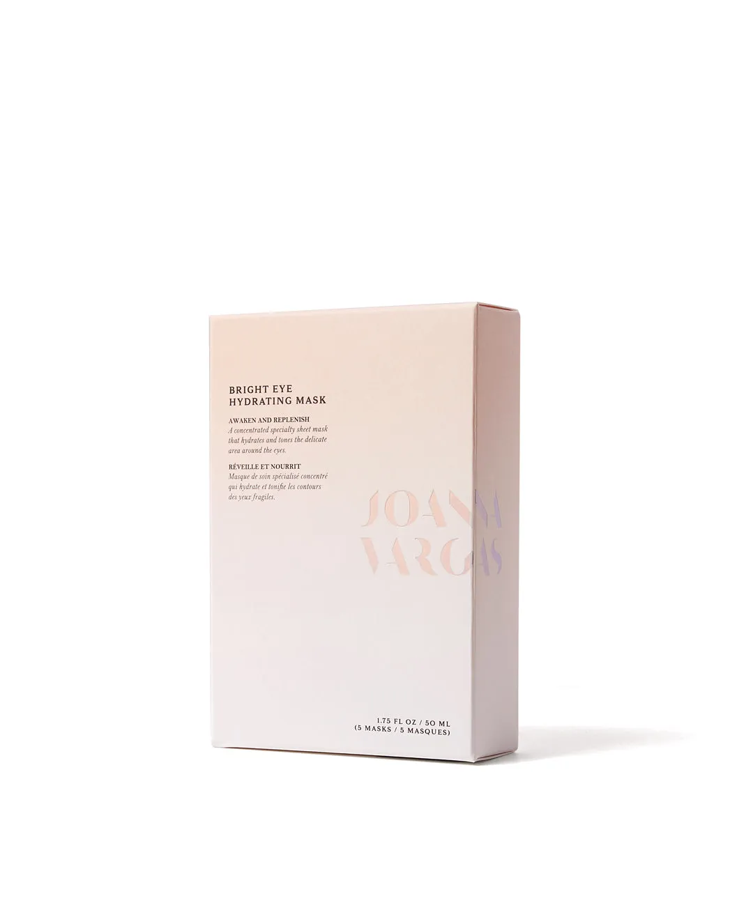 Bright Eye Hydrating Mask - Moisturizing and Brightening Under Eye Patches for Radiant Skin - 5 Sheets, 1.75 FL OZ / 51 ML - Joanna Vargas