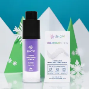 Brighten & Whiten Starter Bundle (Purple Serum   Dissolving Strips)
