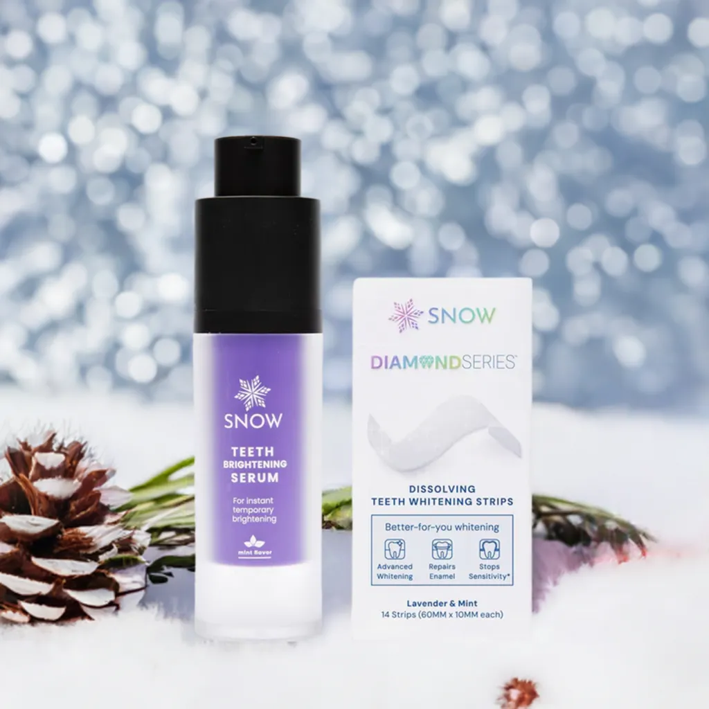 Brighten & Whiten Starter Bundle (Purple Serum   Dissolving Strips)