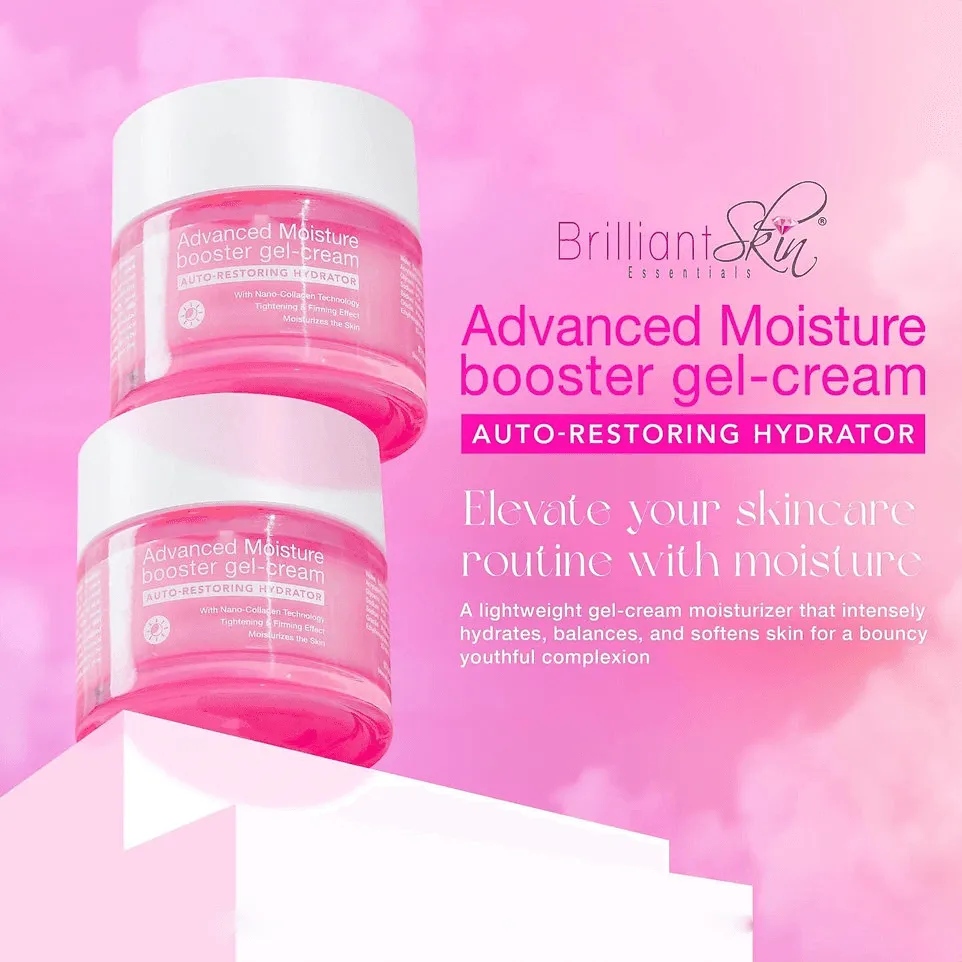 Brilliant Skin Advanced Moisture Booster Gel Hydrating Cream - 50g