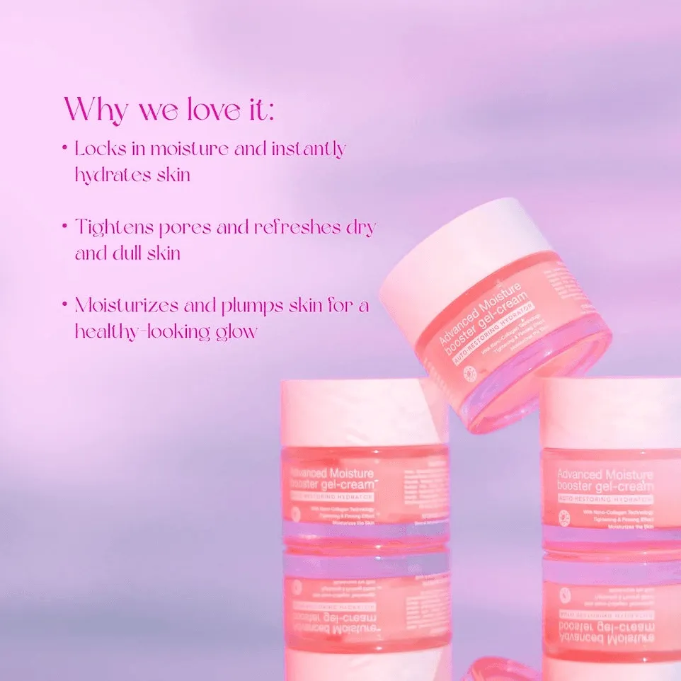 Brilliant Skin Advanced Moisture Booster Gel Hydrating Cream - 50g