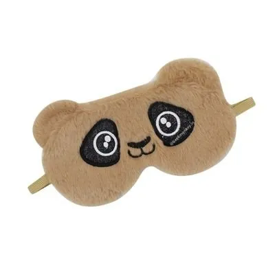Brown Bear Eye Cover Mask