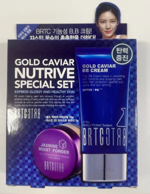 BRTC Gold Caviar BB Cream SPF50/PA   - 35g   Jasmine Powder 5g Set