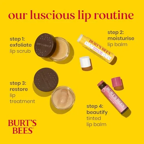 Burt's Bees 100% Natural Origin Moisturizing Lip Balm, Birthday Cake, 1 Tube