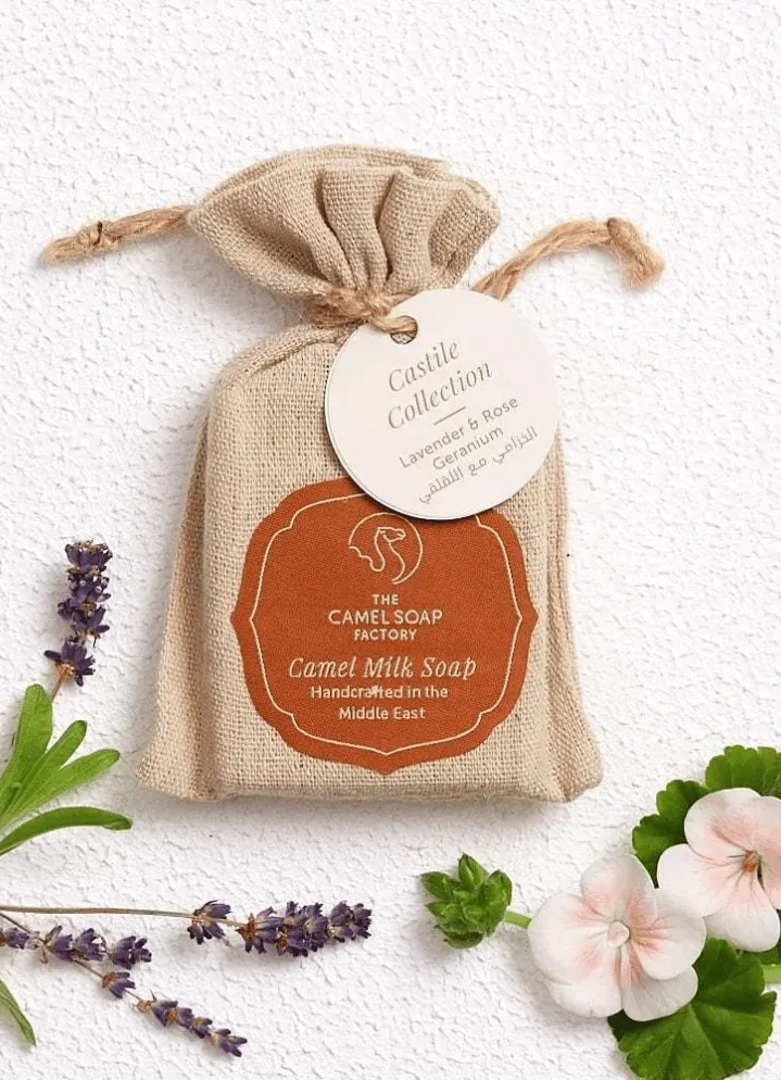 CAMEL MILK Castille Soap (Lavender & Rose Geranium)