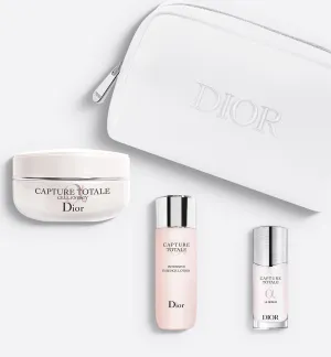 CAPTURE TOTALE 3-PIECE SKINCARE SET & POUCH