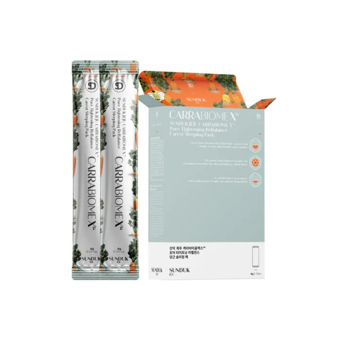 Carrabiomex Pore Tightening Re-balance Carrot Sleeping Pack