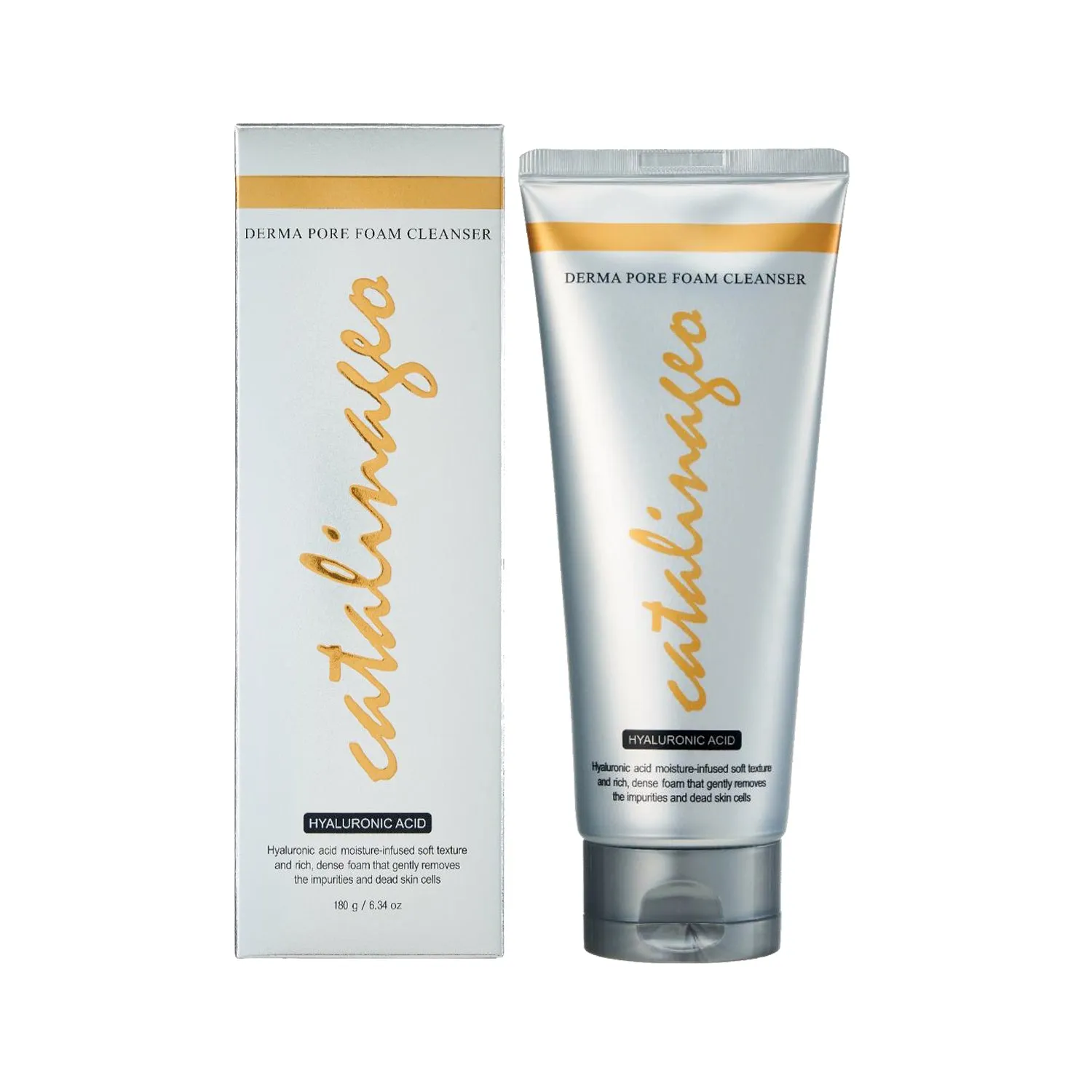 Catalina Geo Derma Pore Foam Cleanser - HYALURONIC, 180g (hydration) - 1pc