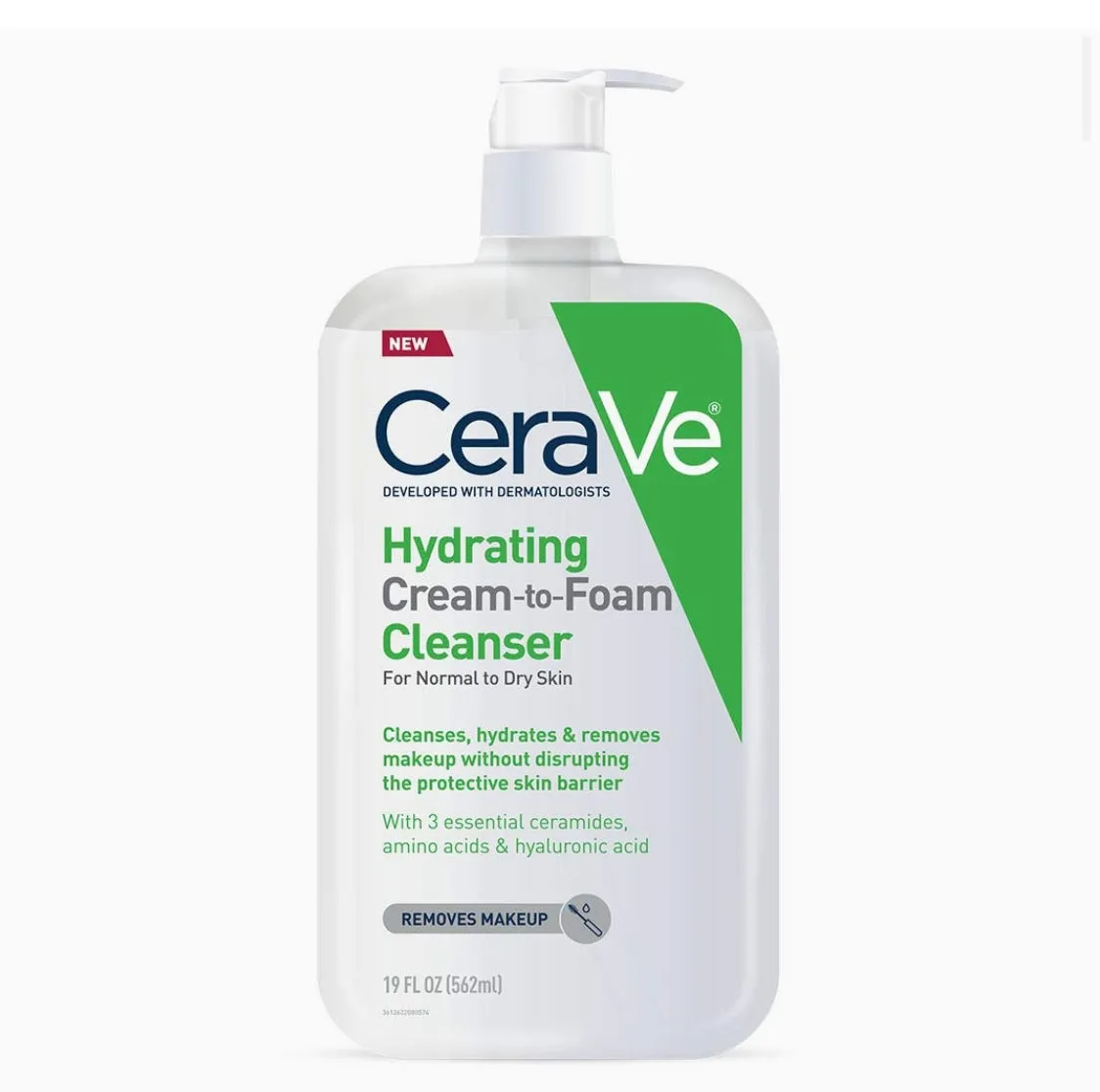 CERAVE HYDRATING CREAM TO FOAM CLEANSER
