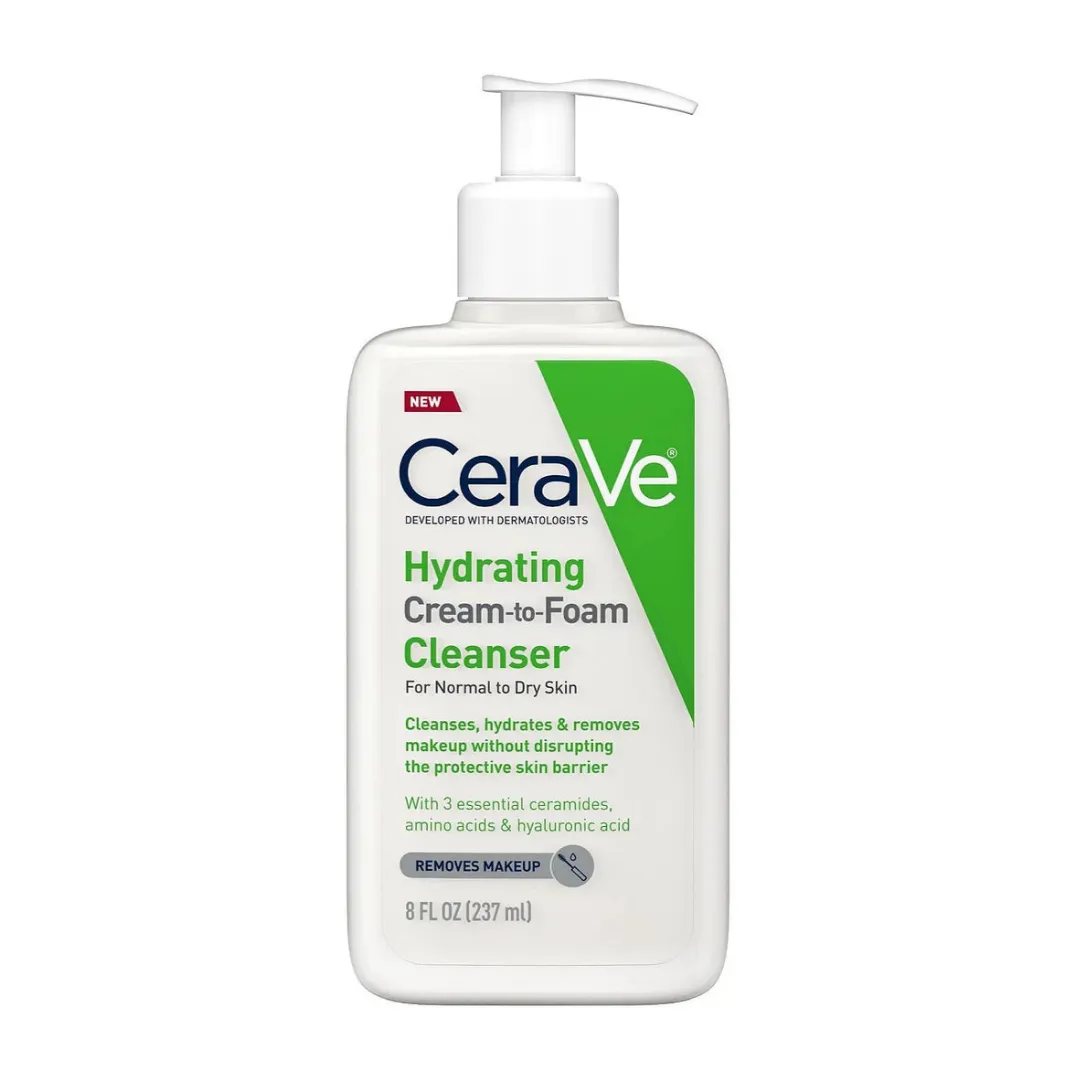 CERAVE HYDRATING CREAM TO FOAM CLEANSER