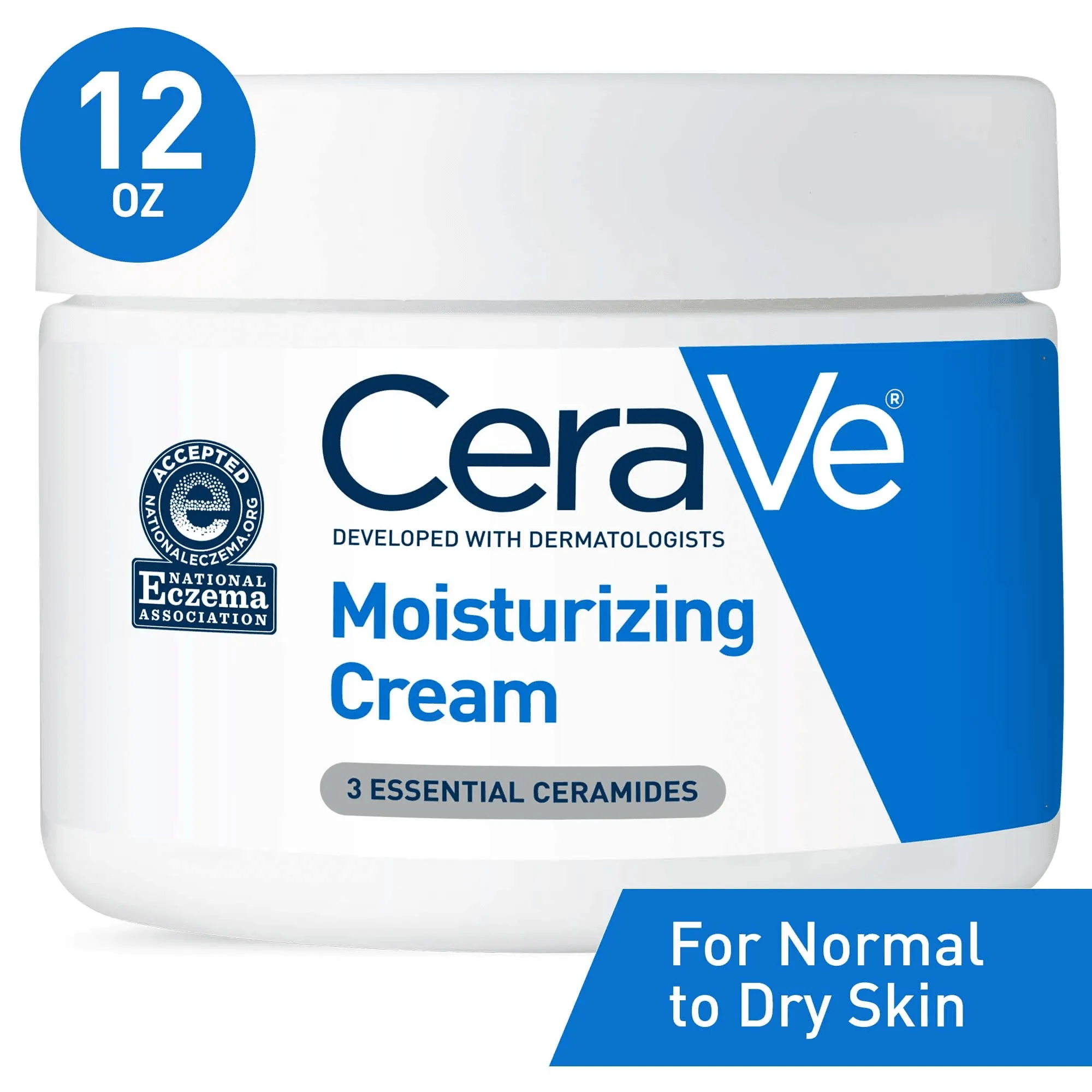 CeraVe Moisturizing Cream For Normal To Dry Skin - 340g