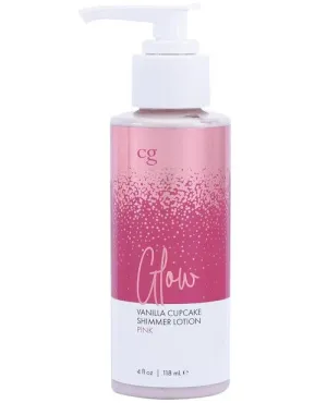 CG Glow Vanilla Cupcake - Fragranced Shimmer Lotion - Pink