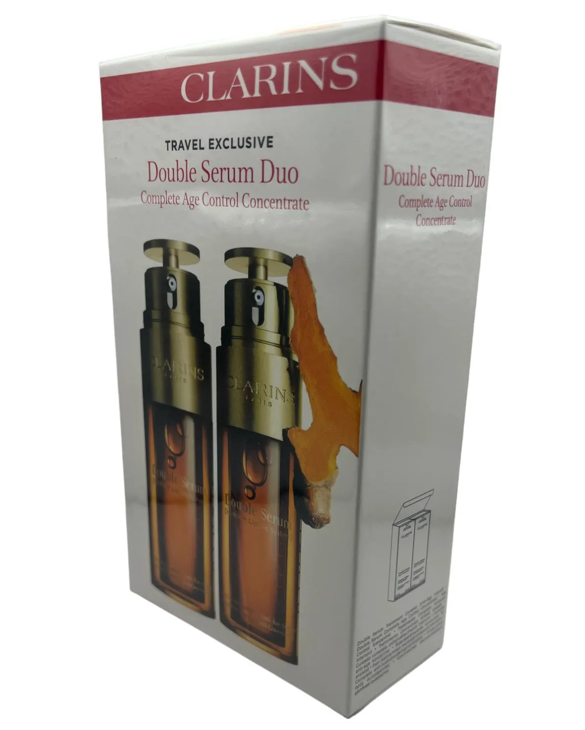 Clarins Double Serum Complete Age Control Concentrate Duo Set - 2x50ml - Hydric   Lipidic System