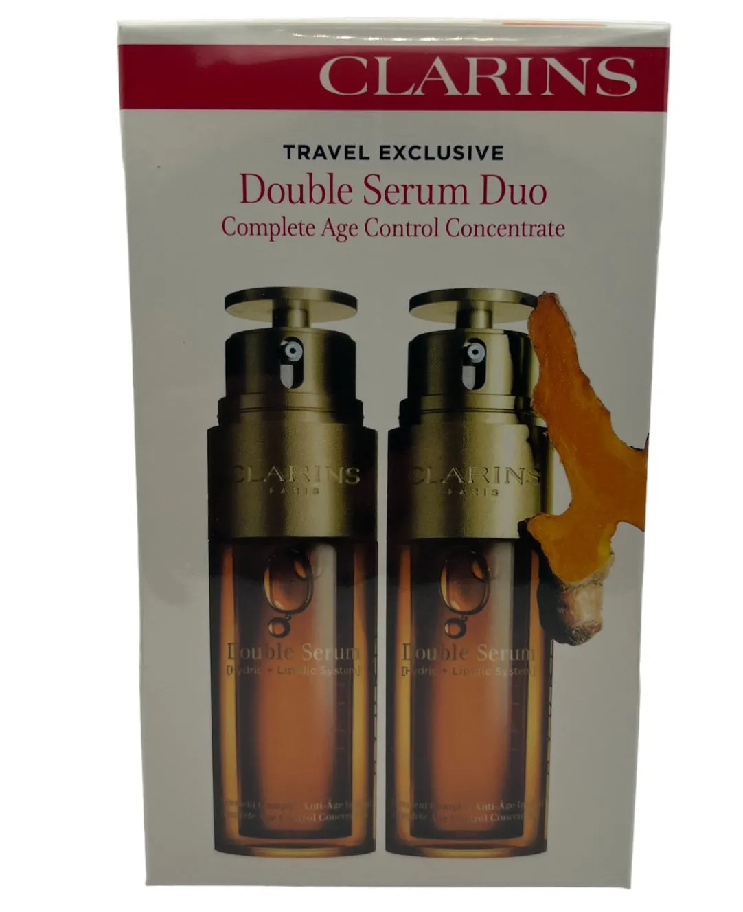 Clarins Double Serum Complete Age Control Concentrate Duo Set - 2x50ml - Hydric   Lipidic System