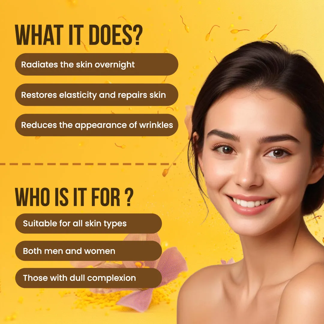 Clear Balance SAFFRON Night Cream (50gm)