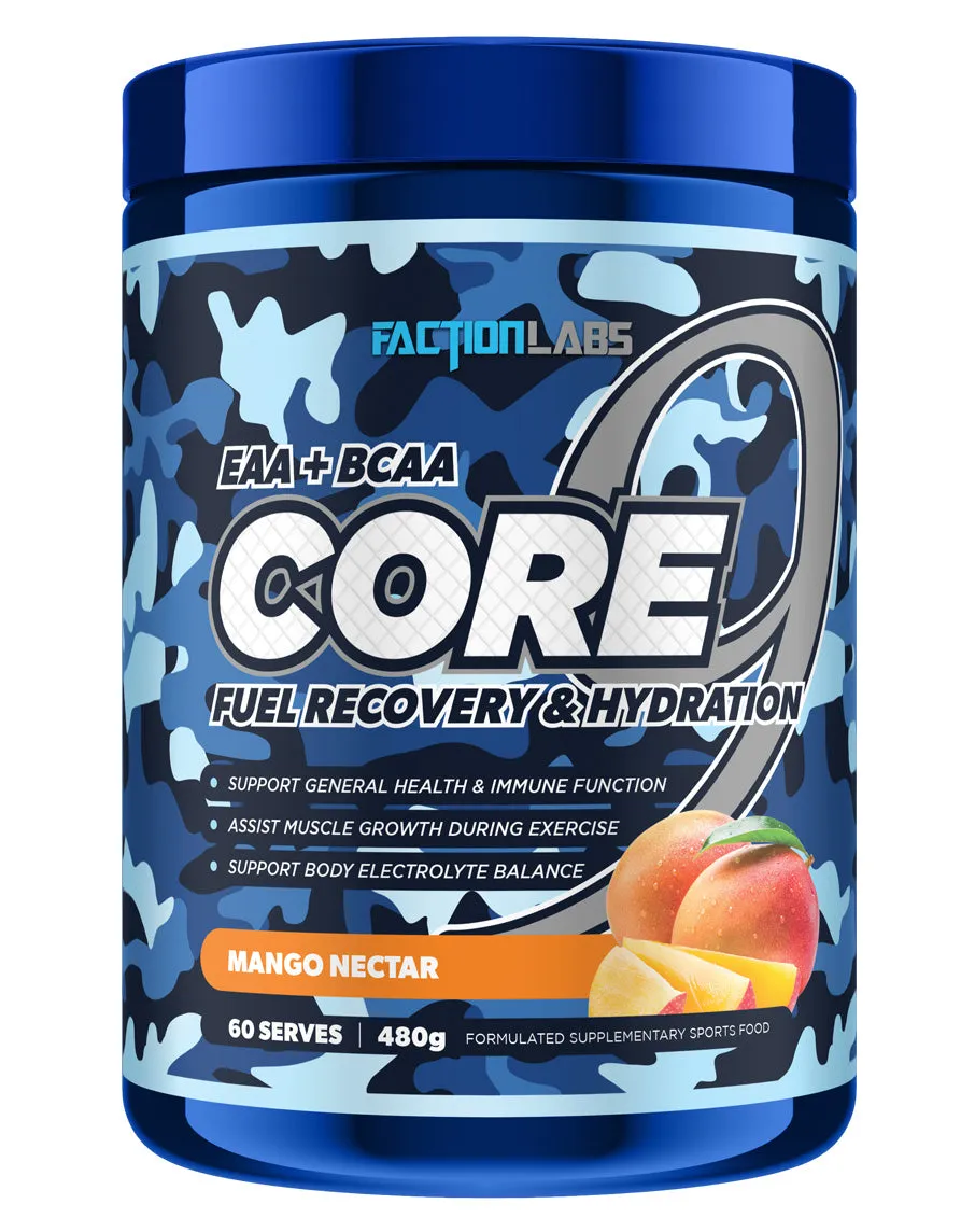 Core 9 (EAA   BCAA) by Faction Labs