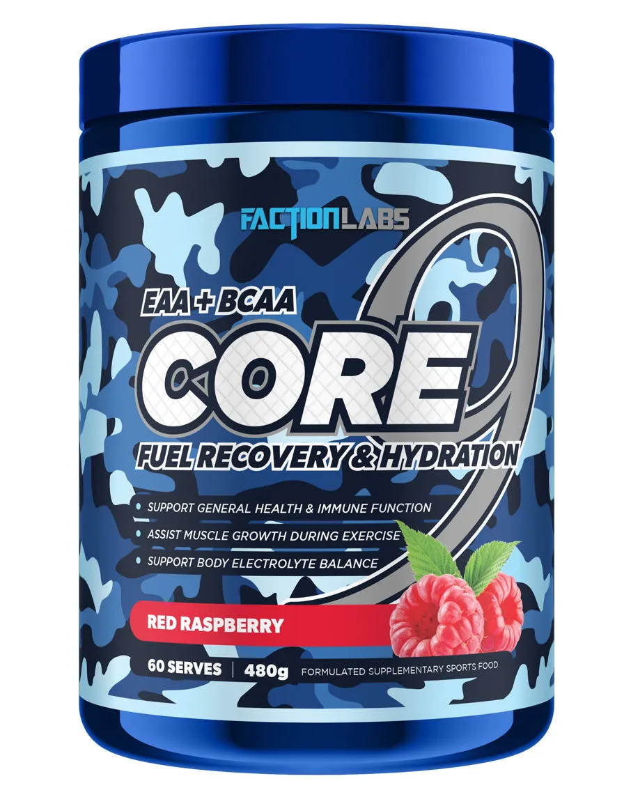 Core 9 (EAA   BCAA) by Faction Labs