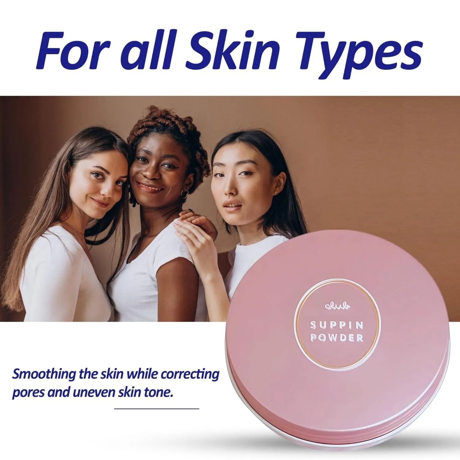 Cosmetics Translucent Pressed Powder & BB Cream (Pastel Rose, BB Cream/Press Powder)