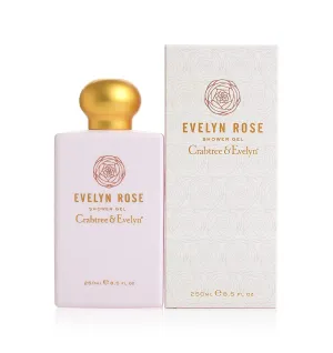 Crabtree & Evelyn Evelyn Rose Bath and Shower Gel, 8.5 Fl Oz