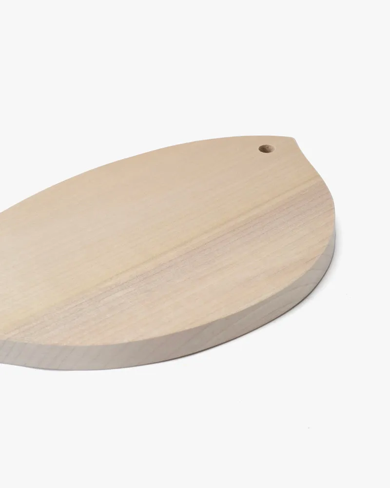 Cutting Board, Yamaichi, Fish Fugu, Hinoki Wood