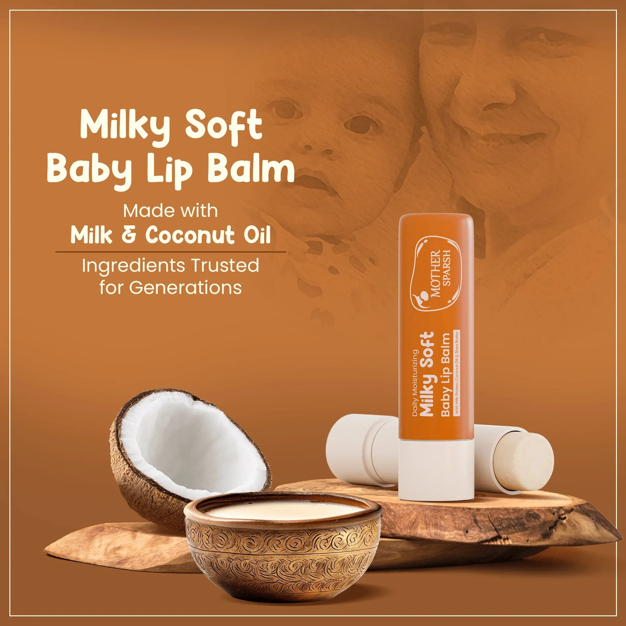 Daily Moisturizing Milky Soft Baby Lip Balm