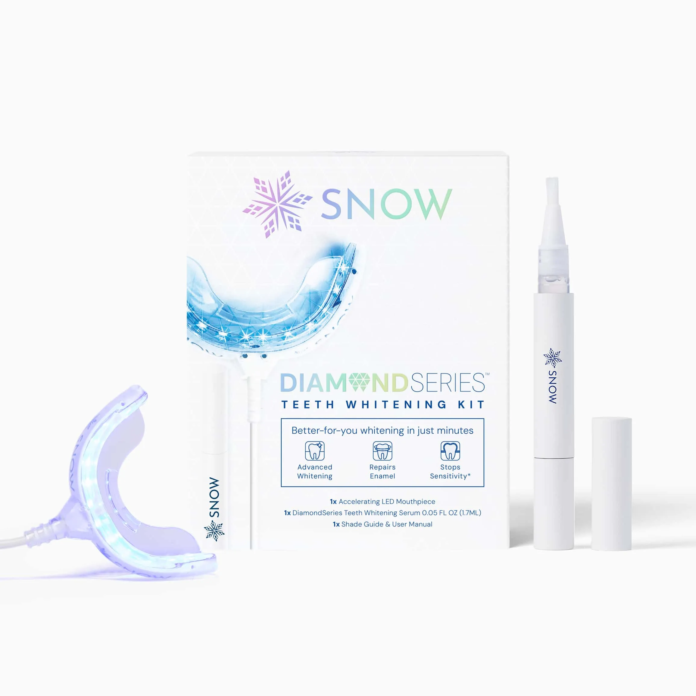 DiamondSeries® Teeth Whitening Kit with Hydroxyapatite & Potassium Nitrate
