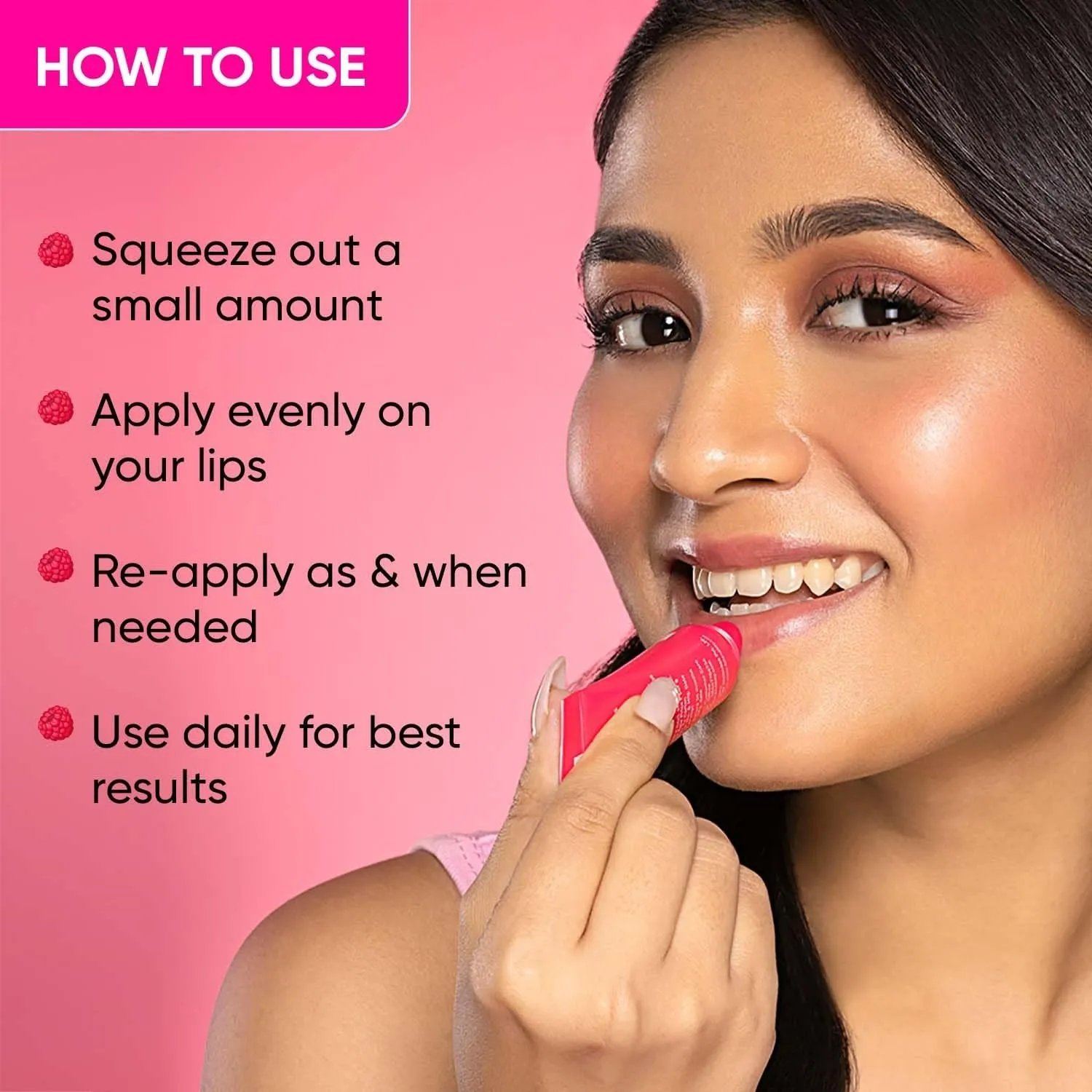 Dot & Key Barrier Repair Ceramide & Peptide SPF 50 Lip Balm - Plush Pink, UVA UVB