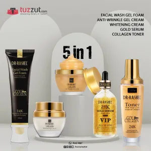 DR RASHEL 24K GOLD AND COLLAGEN SERIES 5in1 COMBO