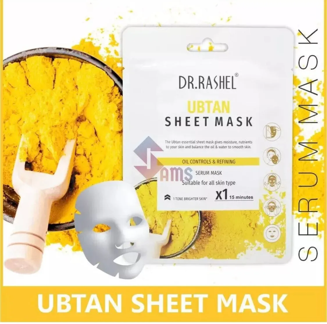 Dr. Rashel Sheet Mask Ubtan
