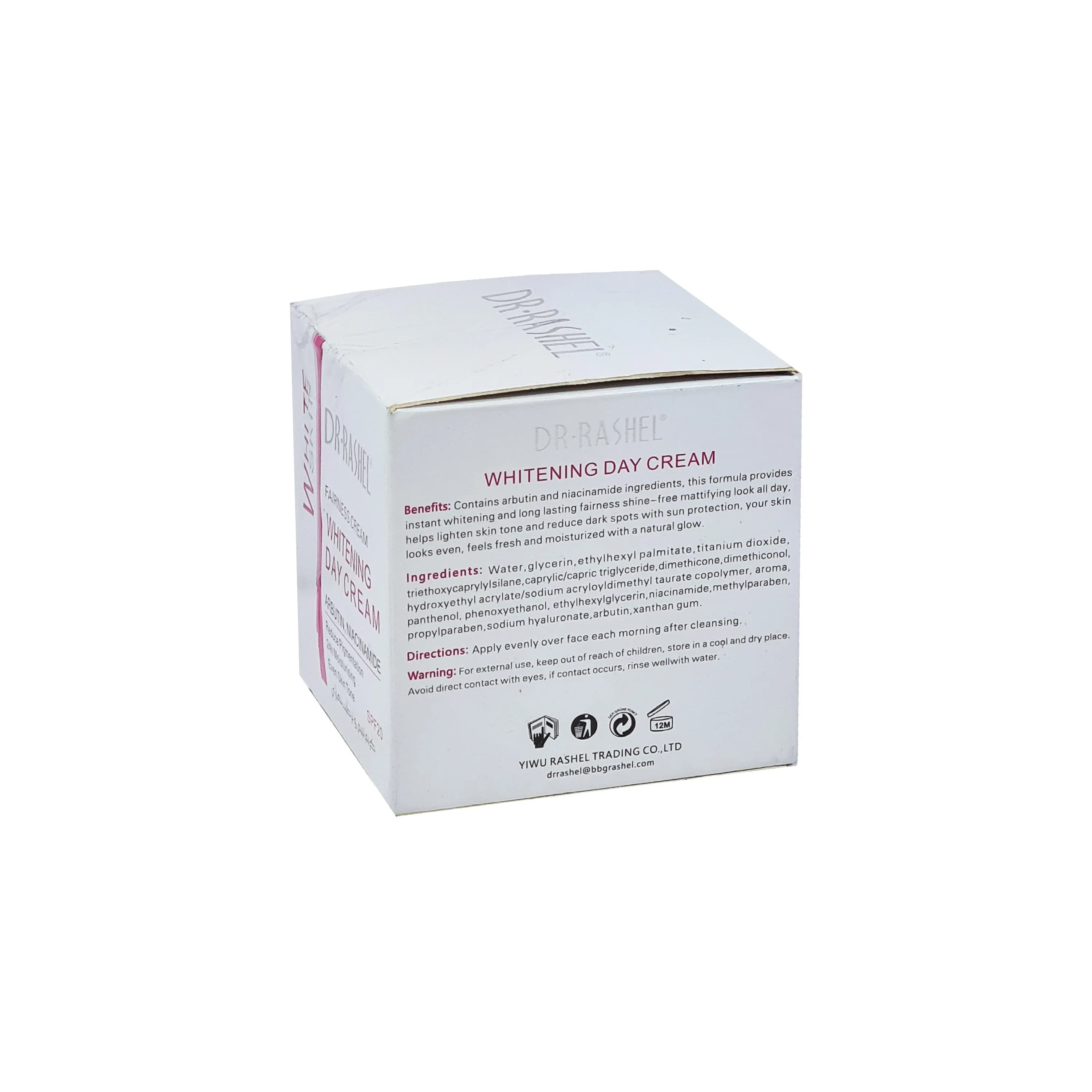 Dr. Rashel Whitening Day White Skin Cream - 50g (Pack Of 3)