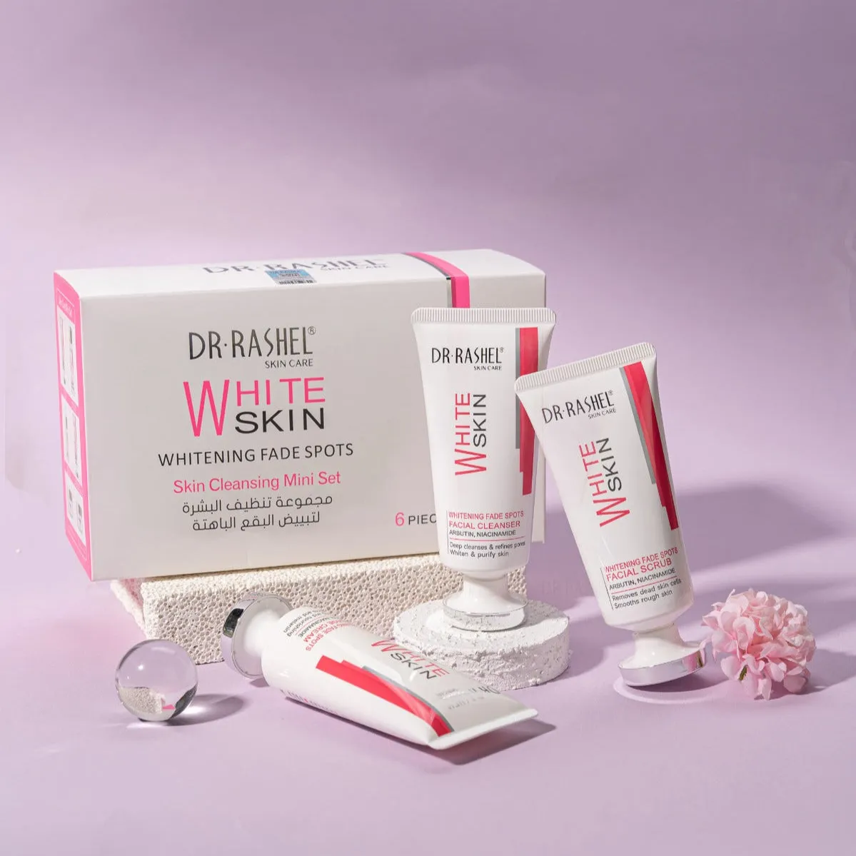 Dr. Rashel Whitening Fade Spots Facial Cleansing Set