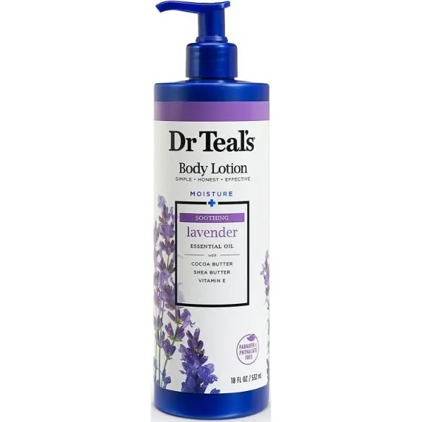 Dr. Teals Moisture   Soothing Lavender Body Lotion 532ml