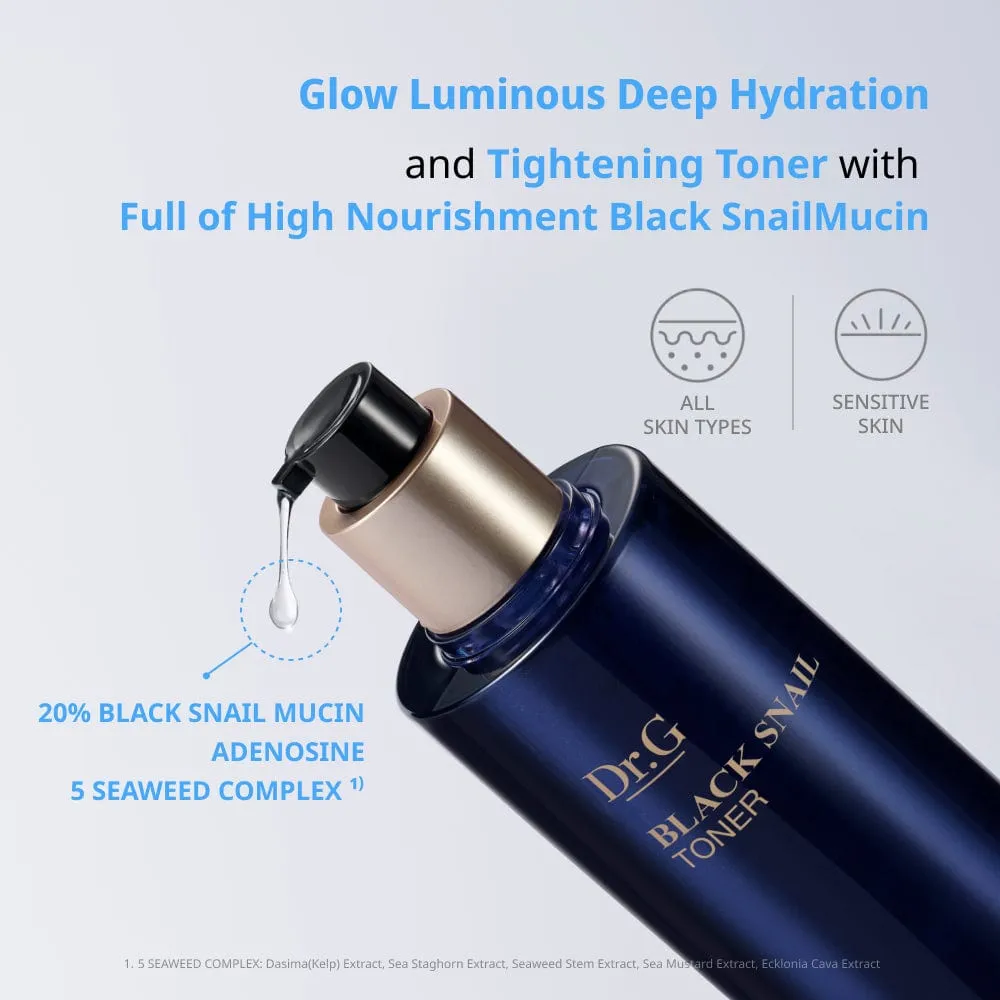 DR.G BLACK SNAIL TONER (150ML)