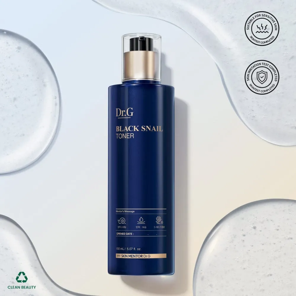 DR.G BLACK SNAIL TONER (150ML)