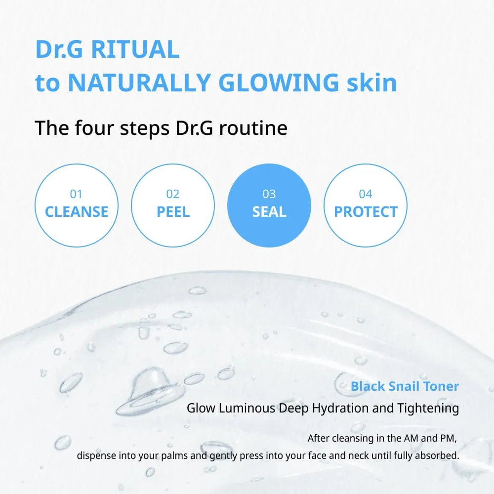 DR.G BLACK SNAIL TONER (150ML)