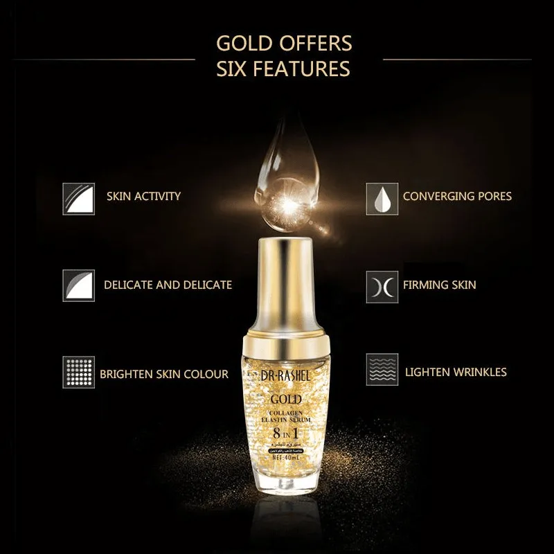 Dr.Rashel Gold 8 in 1 Face Serum - 40ml