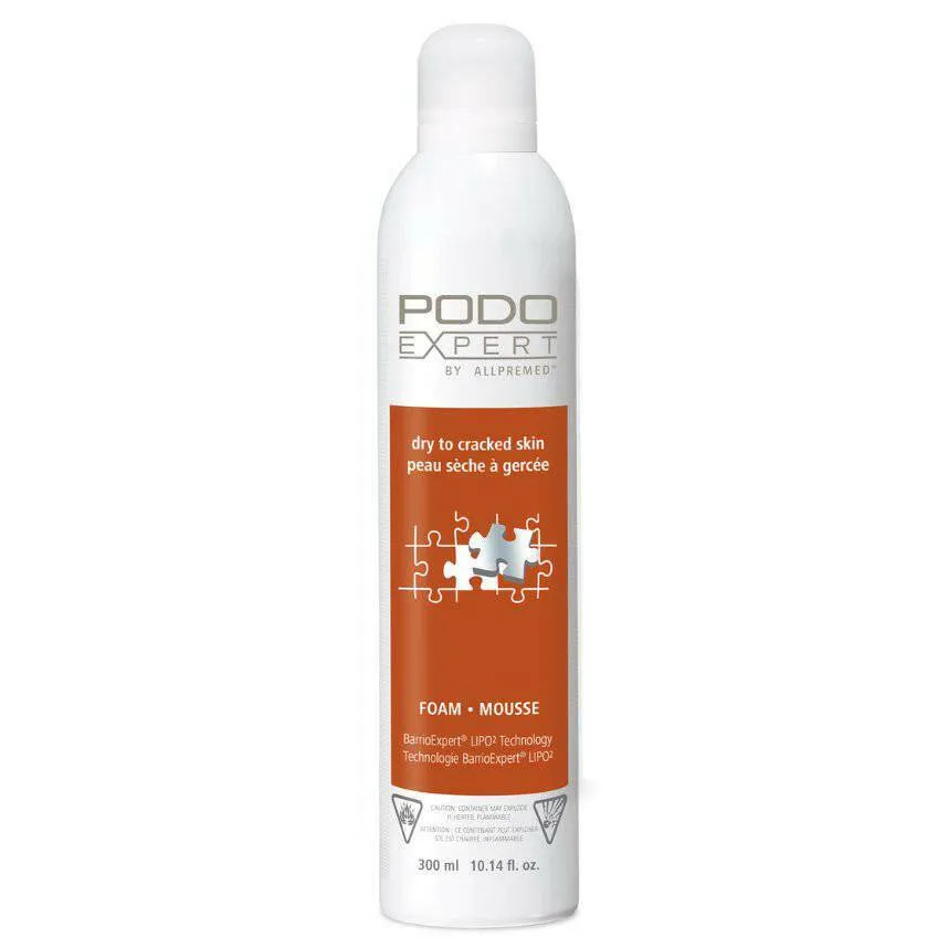 Dry to Cracked Skin Foam (300ml), PodoExpert