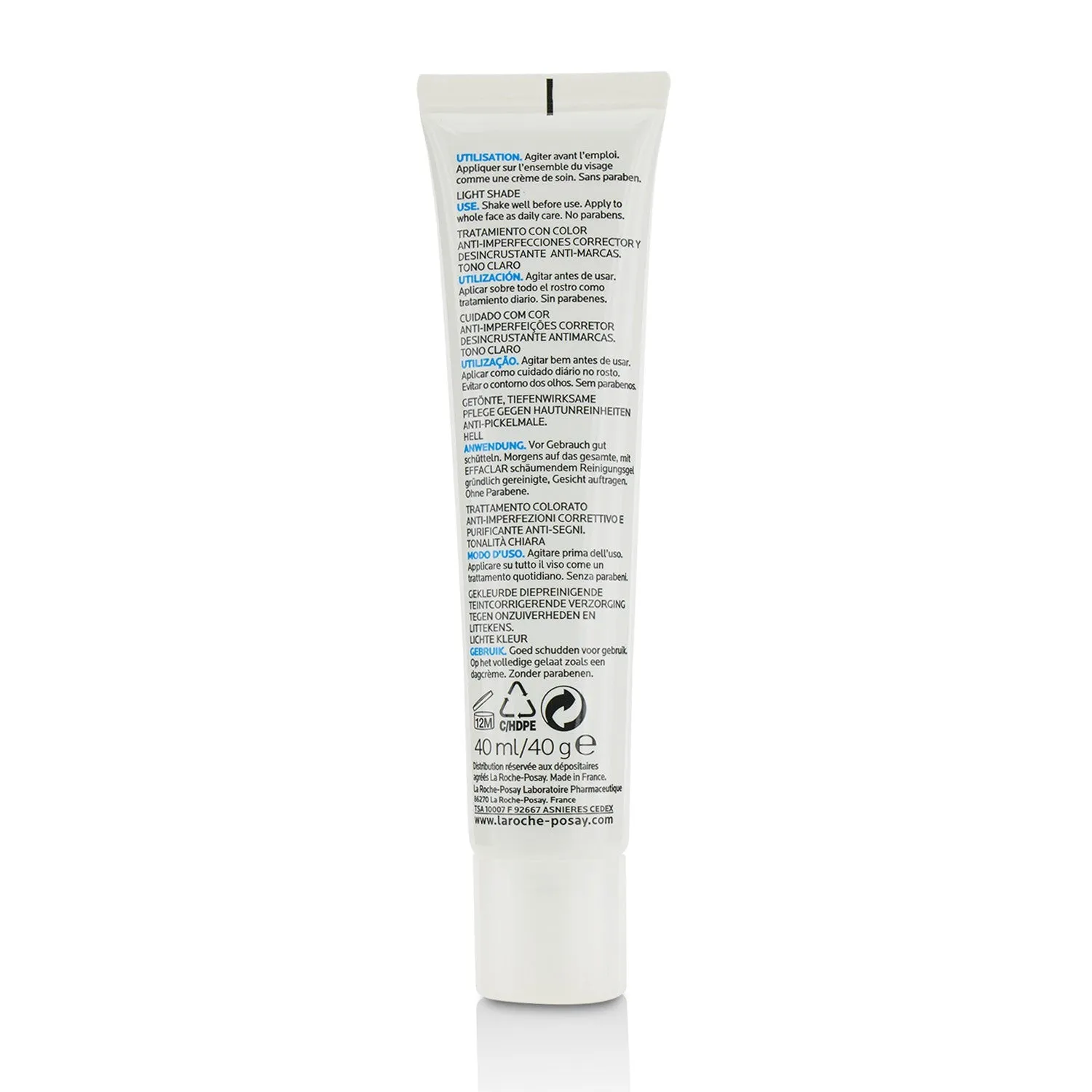 Effaclar Duo ( ) Unifiant Unifying Corrective Unclogging Care Anti-Imperfections Anti-Marks - Light