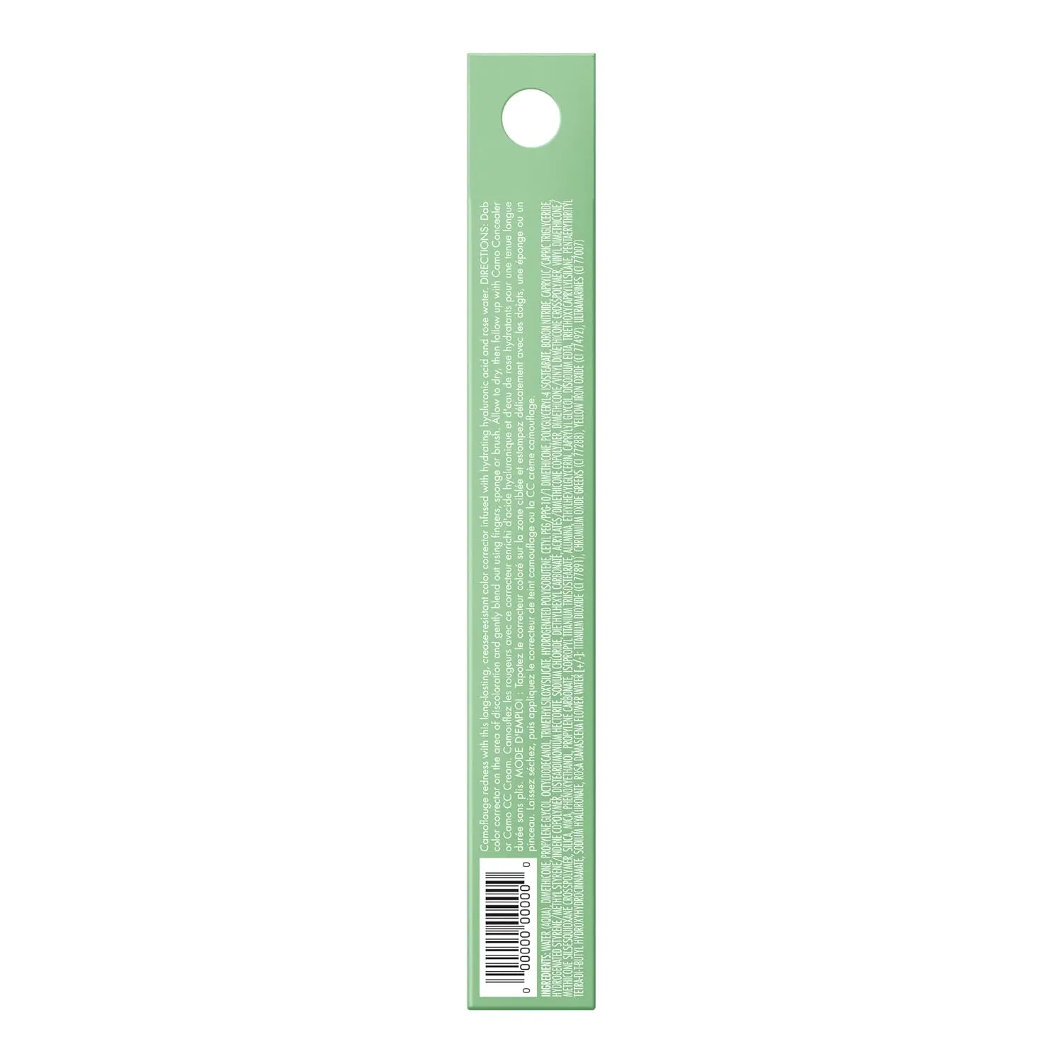 e.l.f. Camo Color Corrector, Hydrating & Long-Lasting Color Corrector For Camouflaging Discoloration, Dullness & Redness, Vegan & Cruelty-Free, Green