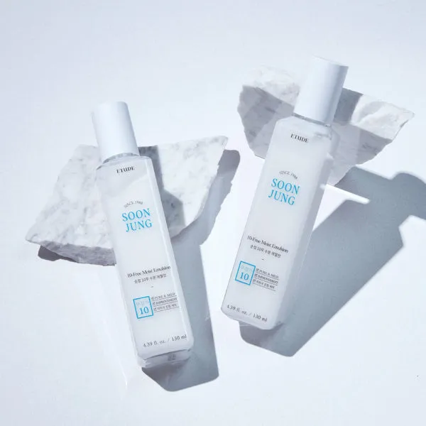 ETUDE HOUSE Soon Jung 10 Free Moist Emulsion ايمولشن للبشرة