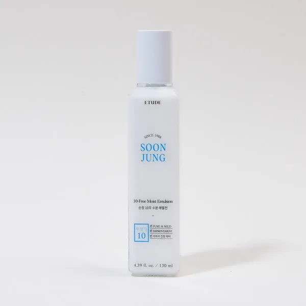 ETUDE HOUSE Soon Jung 10 Free Moist Emulsion ايمولشن للبشرة