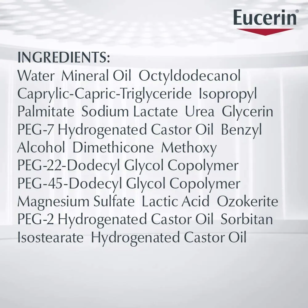 Eucerin Intensive Repair Lotion - Rich Lotion for Very Dry, Flaky Skin - 5 fl. oz. Bottle (Pack of 3)