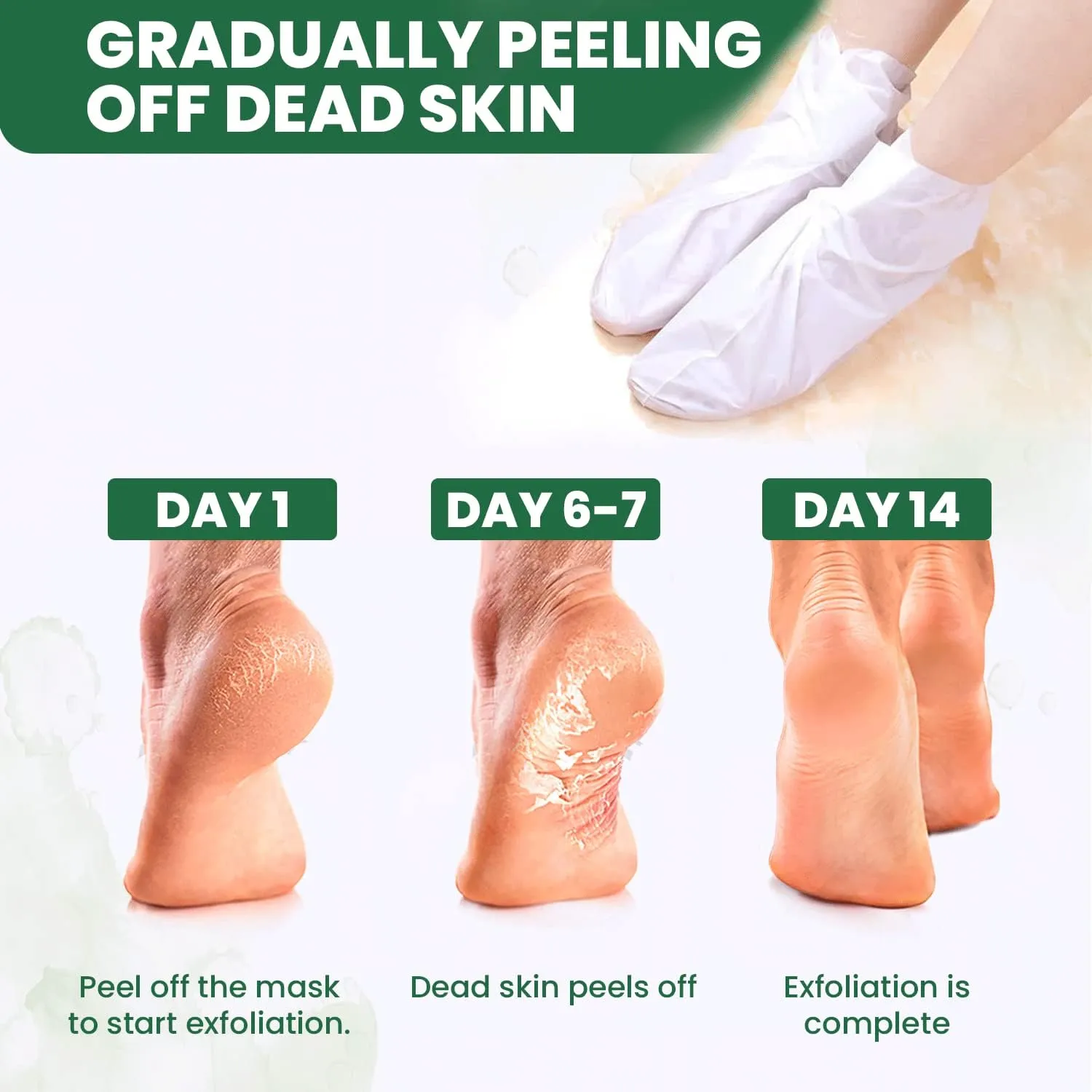 Exfoliating Foot Mask | Tea Tree | Pack of 2