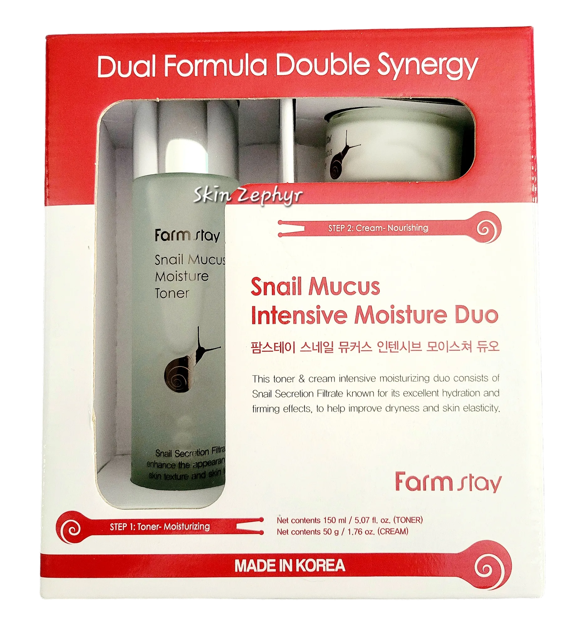 Farm Stay Snail Mucus Intensive Moisture Duo
